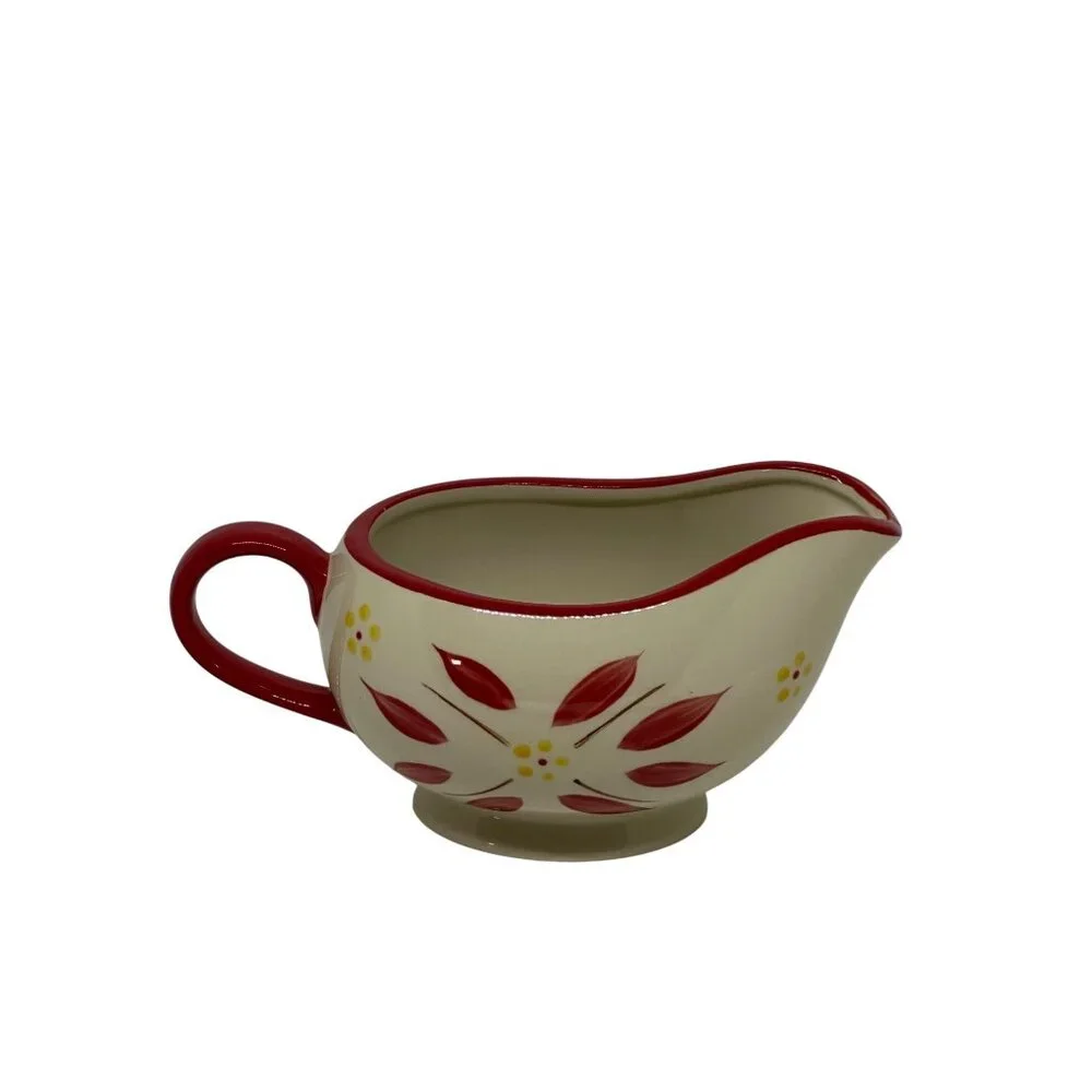 Temp-tations Old World Gravy Boat by Tara Floral 14oz 7.5